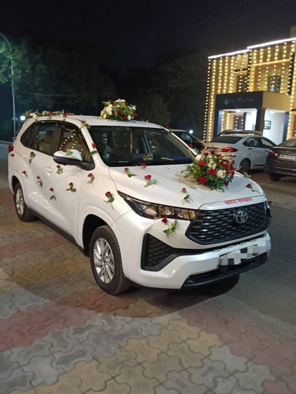 Car ready for a planned journey